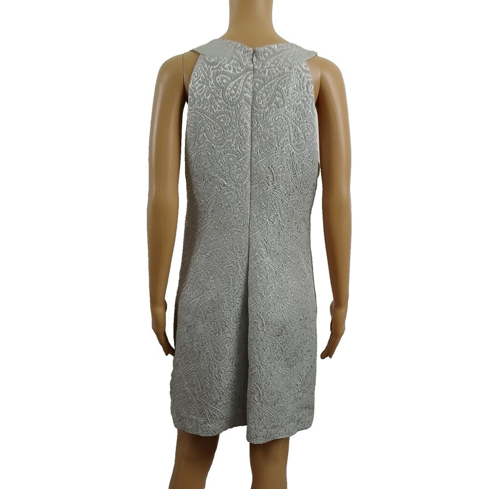 ABS Paisley Textured Dress Work Office Cocktail Party Women's Size 10 - Picture 2 of 7